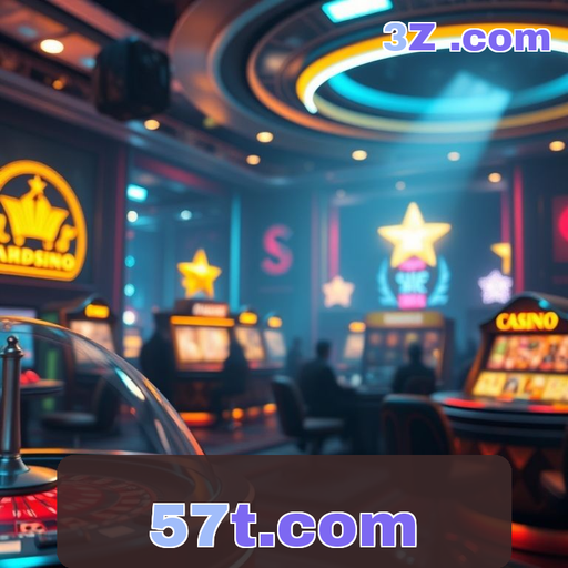 A vibrante plataforma de jogos do 57t.com em destaque